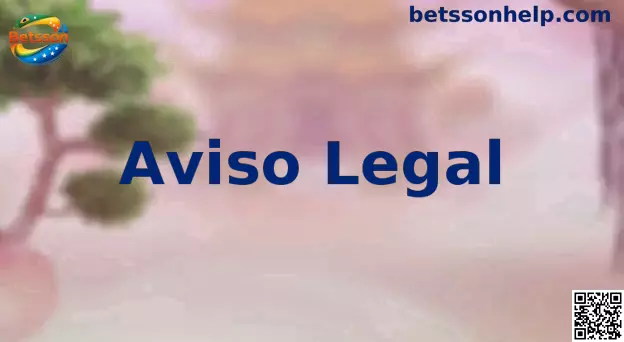Aviso legal Betsson Brasil