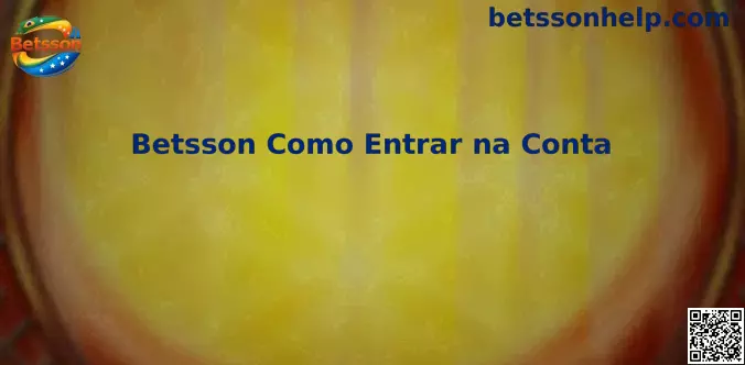 Login Betsson Brasil