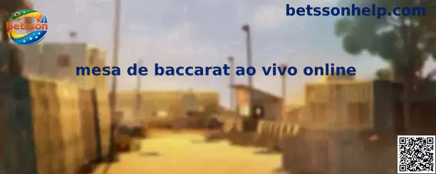 Mesa de baccarat ao vivo online