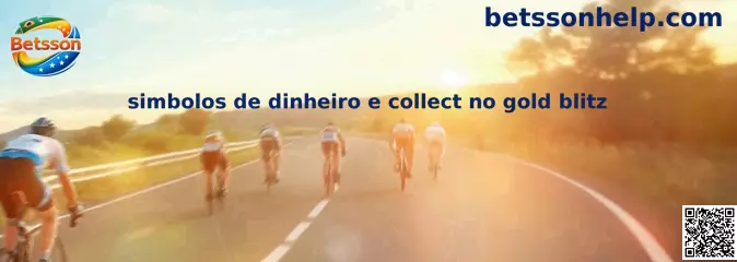 Símbolos de dinheiro e collect no Gold Blitz