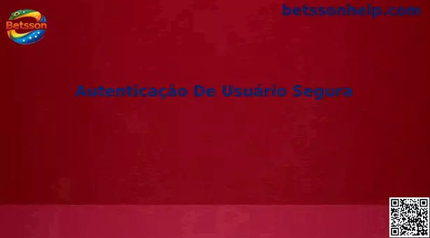 Autenticação De Usuário Segura e proteção de conta online