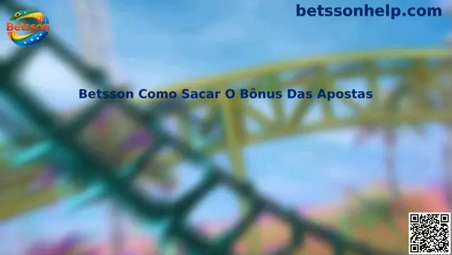 Representação visual sobre saque de bônus em apostas